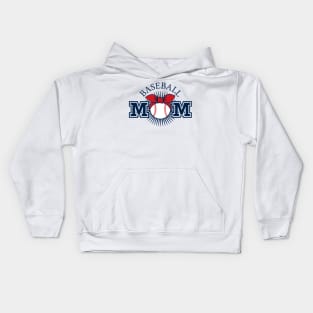 Baseball Mom Life Kids Hoodie